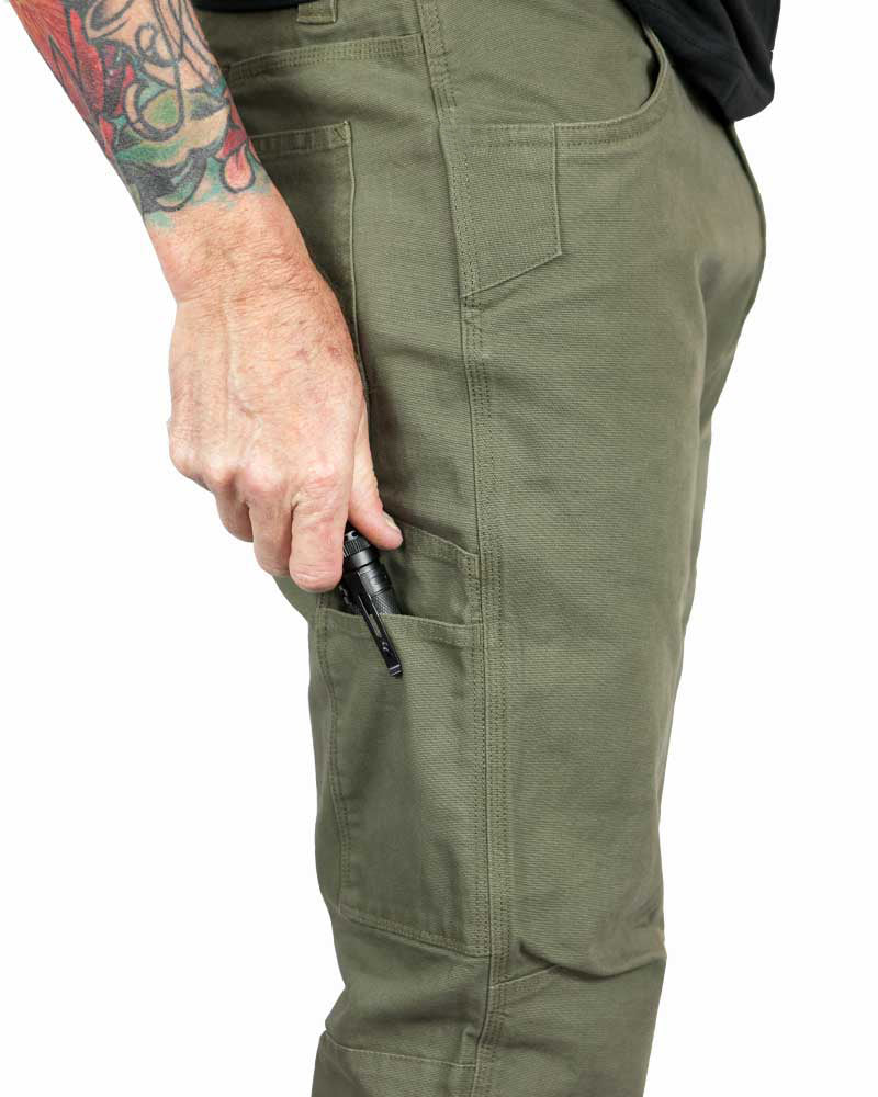 PRE-ORDER: Trailblazer Taper Fit Pants - DK Olive