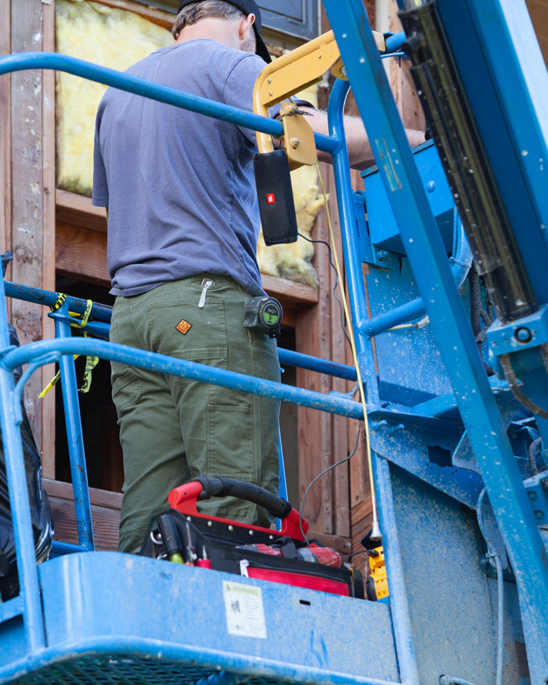 Trailblazer Taper Fit Pants - DK Olive