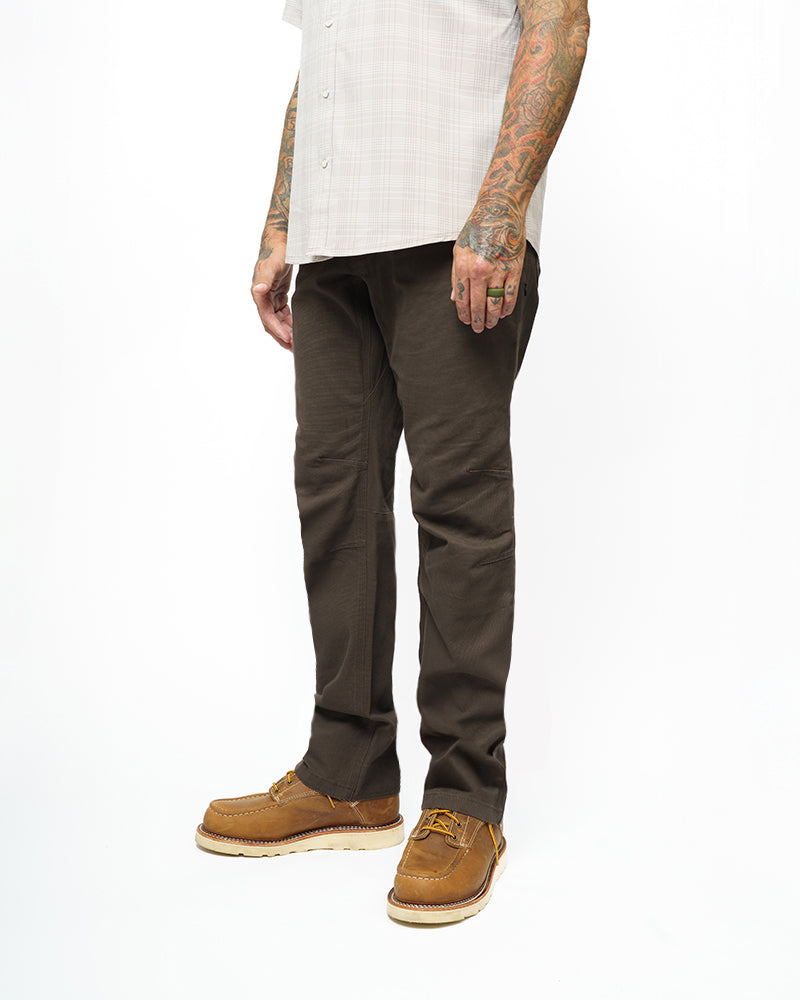 Trailblazer Taper Fit Pants - DK BRN