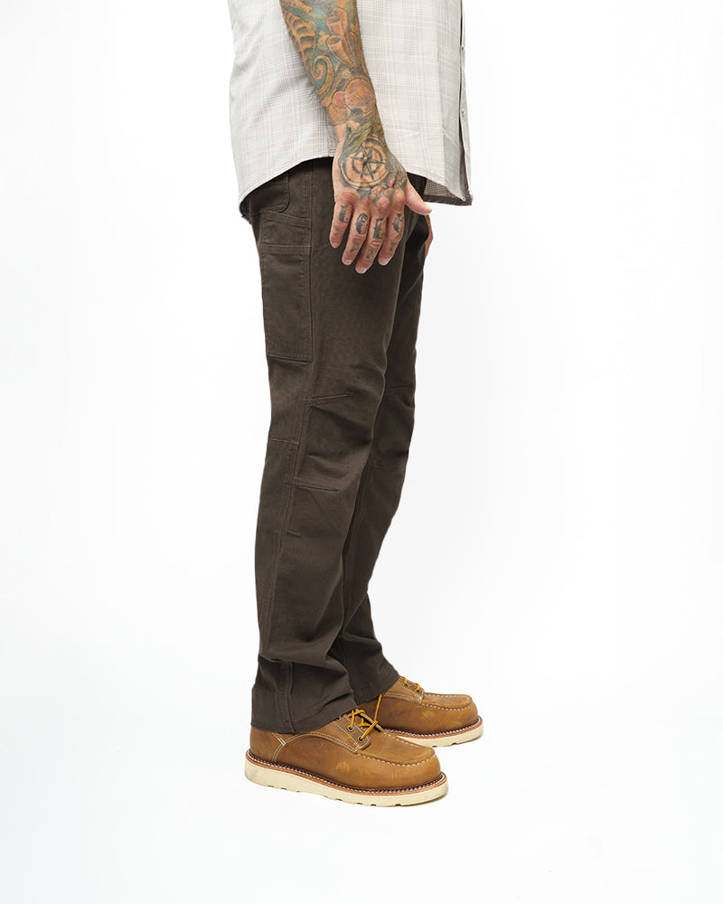 Trailblazer Taper Fit Pants - DK BRN