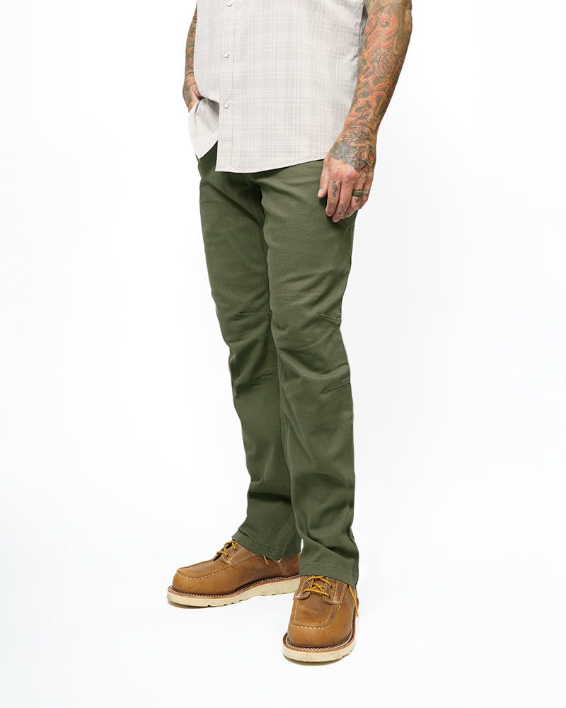 Trailblazer Taper Fit Pants - DK Olive