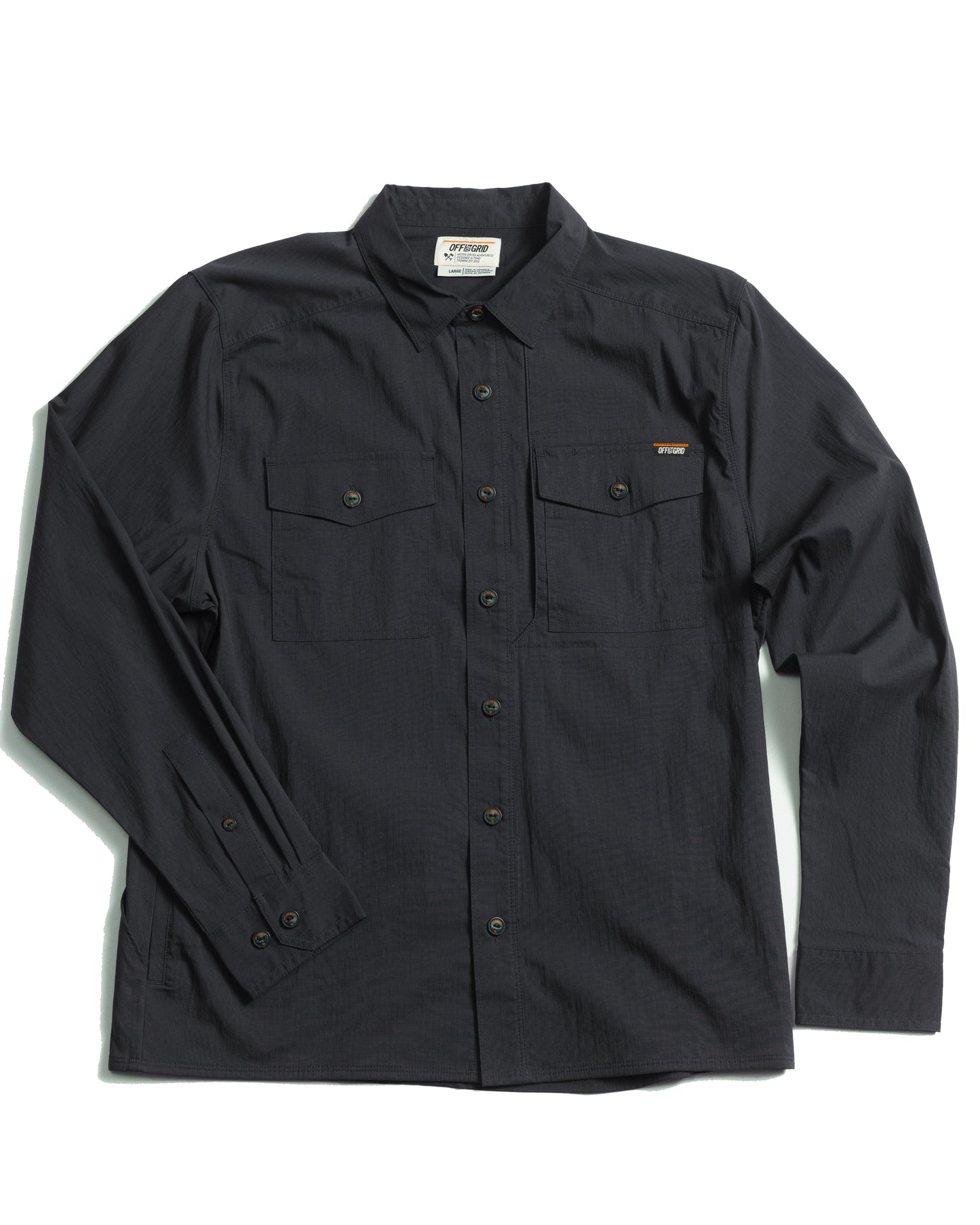 Echo Bravo LS Shirt - Vintage Black