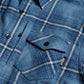 Destroyer Flannel - Pale Blue