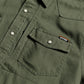 Earl Denim Shirt - Dusty Olive