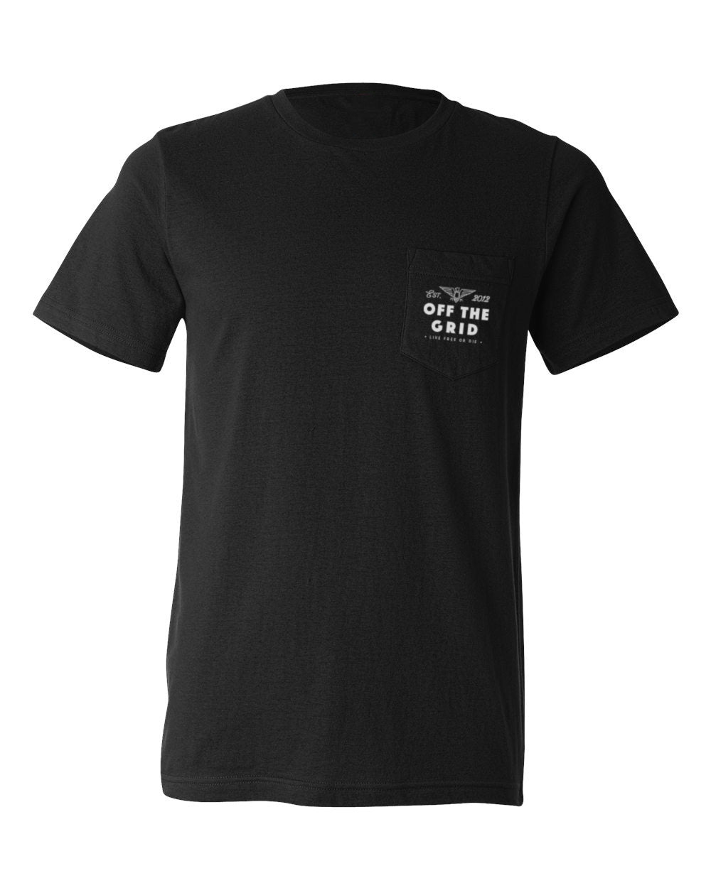 All Out Pocket Tee - Black