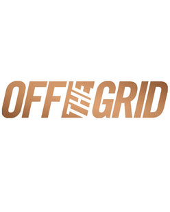 OFF THE GRID Solid Logo Decal - 7 Colors