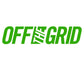 OFF THE GRID Solid Logo Decal - 7 Colors