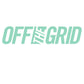 OFF THE GRID Solid Logo Decal - 7 Colors
