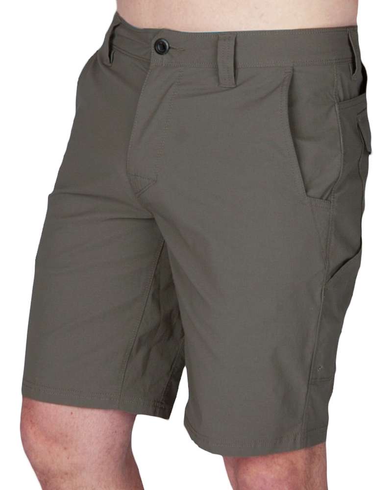 Over N Out Hybrid Shorts - Dusty Olive