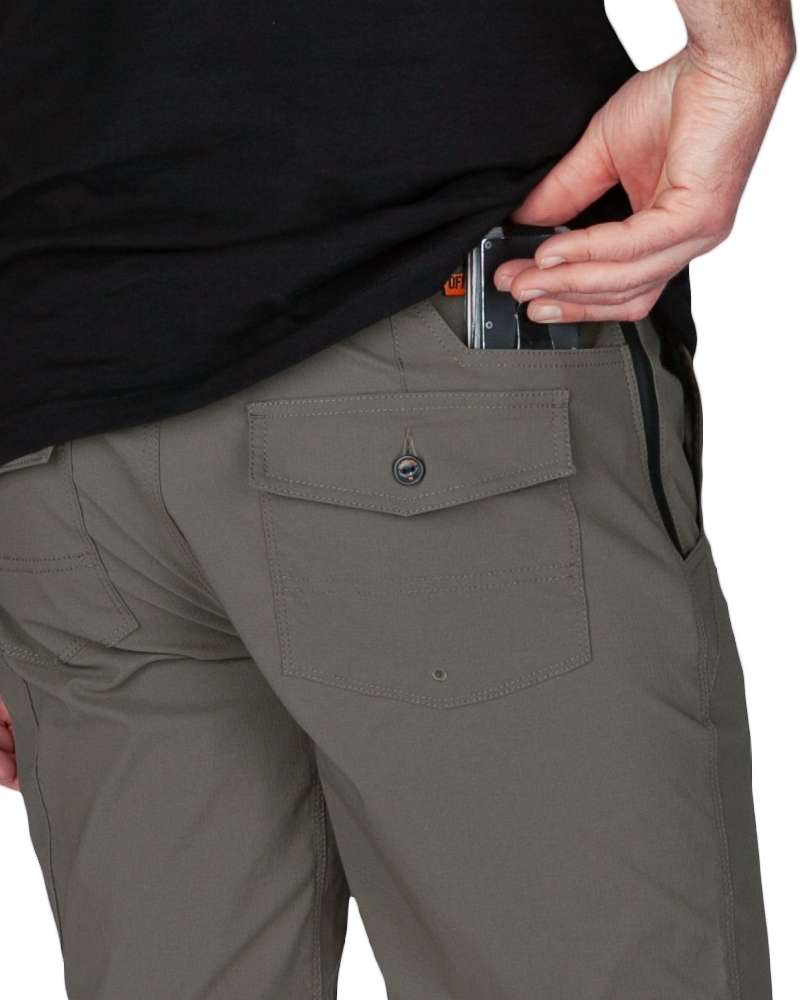 Over N Out Hybrid Shorts - Dusty Olive