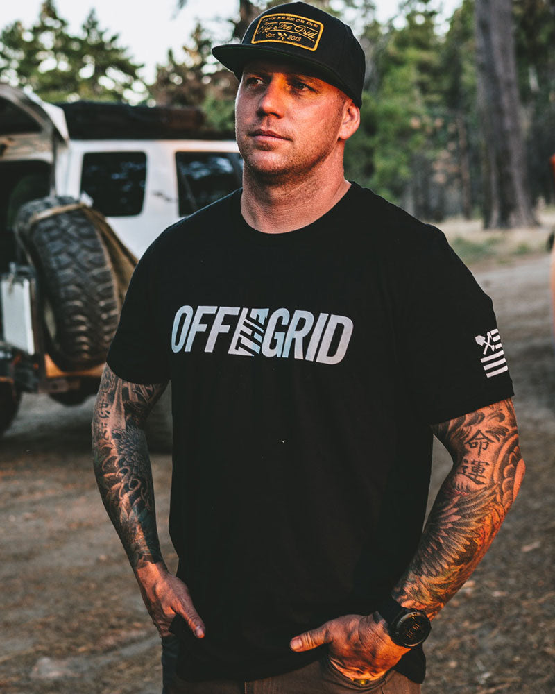 Off The Grid Solid Logo S/S Tee Shirt