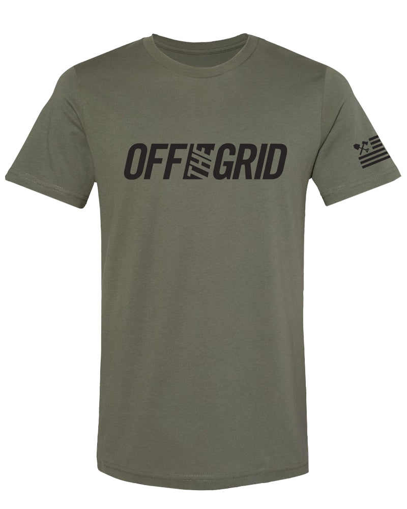 Off The Grid Solid Logo S/S Tee Shirt