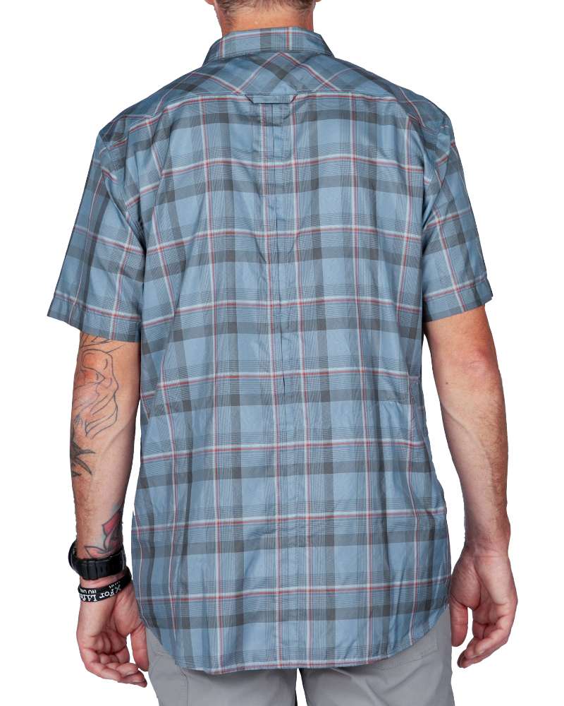 Squirrely Dan S/S Shirt - Pale Blue