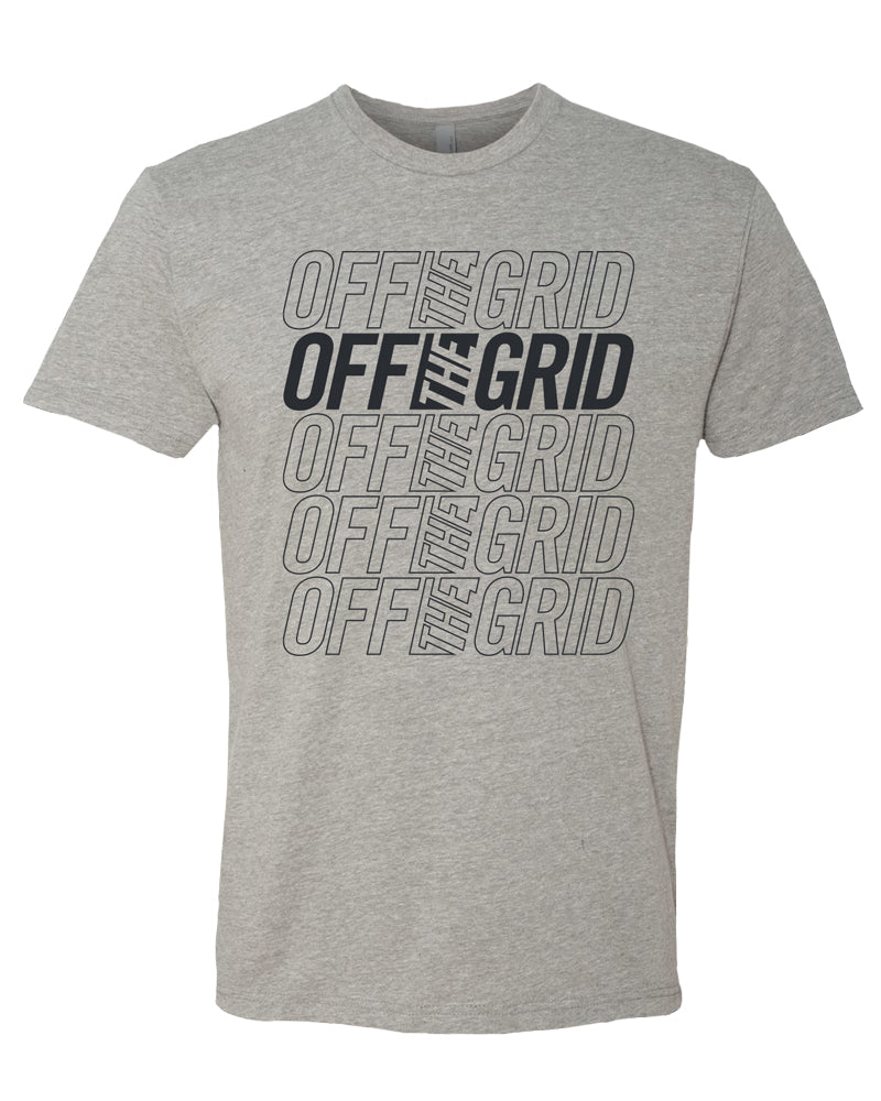 Stacked S S Tee Shirt Athletic Heather
