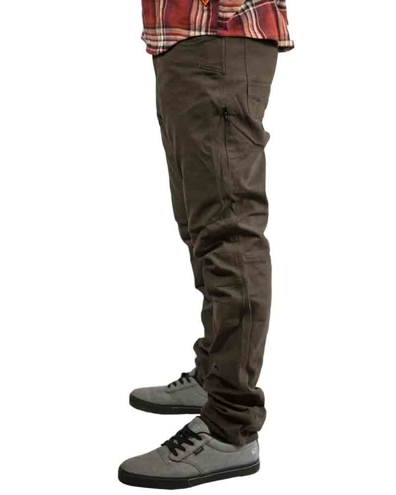 Trailblazer Taper Fit Pants - DK BRN