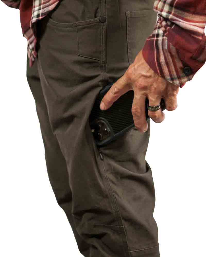 Trailblazer Taper Fit Pants - DK BRN