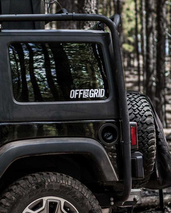 OFF THE GRID Solid Logo Decal - 7 Colors – Off The Grid Surplus